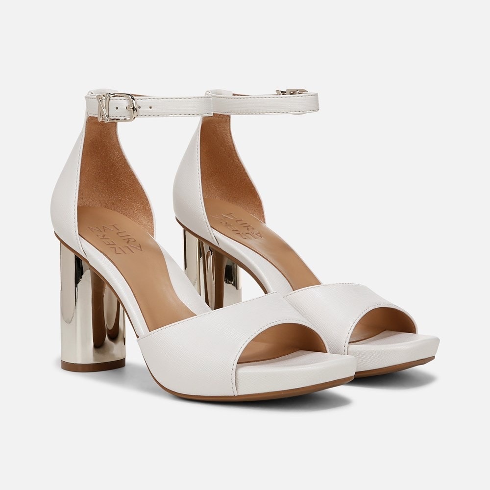 Naturalizer Malia Dress Sandal (warm white)